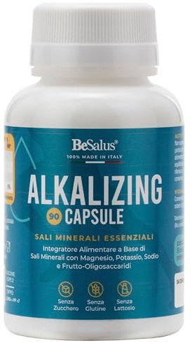 Integratore di Sali Minerali – 90 Capsule con Magnesio, Potassio, Sodio - Elettroliti Senza Zucchero Ideali per lo Sport