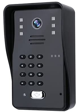 AMAZWI Videocitofoni senza fili WIFI Campanello del telefono del videocitofono IP. citofono, 108 0P AHD. Telecamera con segnale acustico, cambio voce/messaggio, rilev