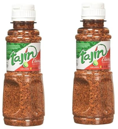 HEART FOR CARDS Tajin Classic 2x 142g - Fruit and Snack Seasoning - Gewürzmischung: Classic with Lime Gewürzmischung + Heartforcards Versandschutz