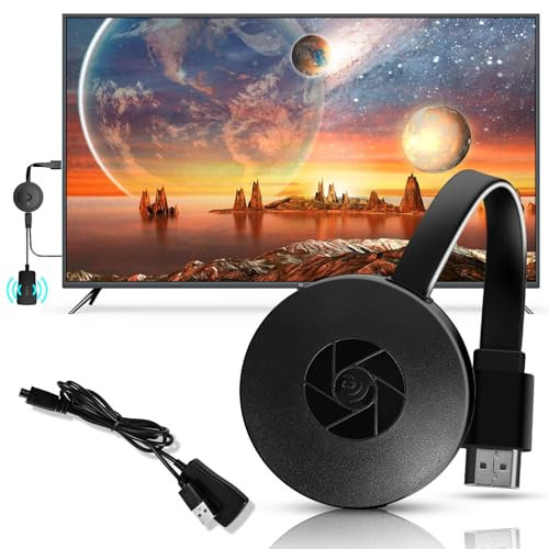 Wireless HDMI Dongle, Wireless WiFi Display Dongle HDMI 1080P WiFi Display Ricevitore Supporto Miracast Airplay DLNA per iPhone/iPad/Android/iOS/Windows/Mac Laptop, Supporto Miracast, DLNA, Airplay