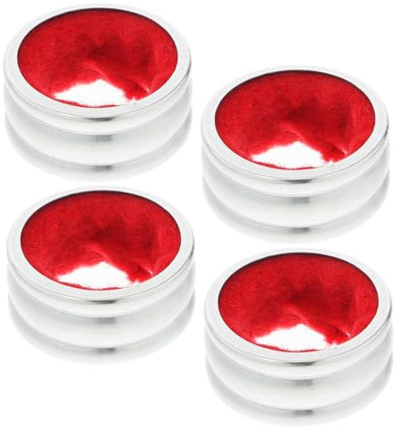 OUNONA Stainless Steel Wine Drip Ring Set 4pcs Wine Bottle Collar Drip Stopper Accessories