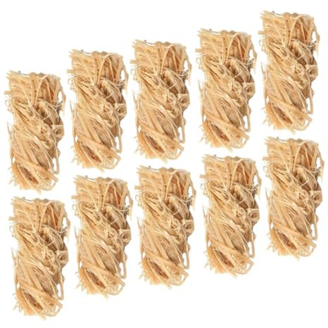 BESPORTBLE 12piezas Unidades De Barras Encendedoras Naturales De Cera y Madera Biodegradable Accesorios para Fogatas De Camping para Quemadores De Leña y Barbacoas para Chimeneas y Fogatas