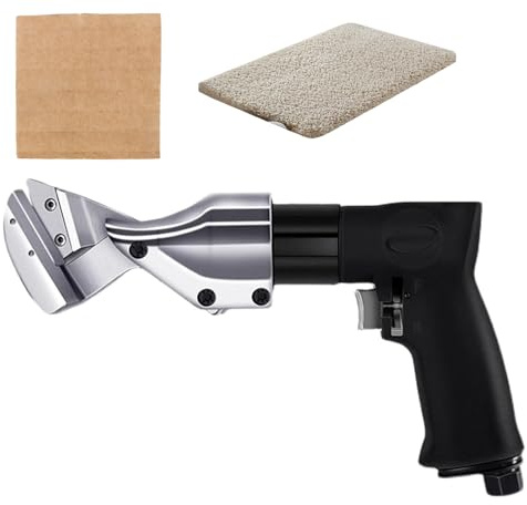 Cizalla Neumática para Metal De Alta Resistencia, Tijeras Industriales Neumáticas, Cuchilla Giratoria De 360 ​​Grados, Herramienta De Corte, Interruptor De Velocidad Infinitamente Variable