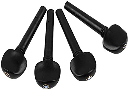 KooingTech Violin Strings, 4PCS Violin Tuner, 4/4 Tuning Pegs Parts Replacement Instrument Accessory
