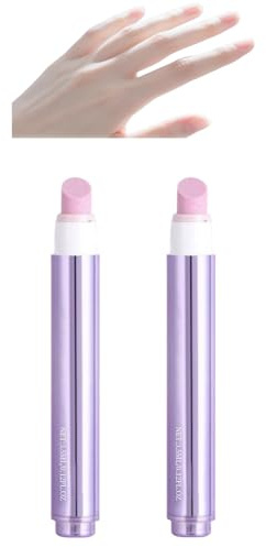 Penna per la cura delle unghie, penna per olio per cuticole per unghie danneggiate secche per riparare cuticole screpolate e prevenire le unghie appese, dimensioni da viaggio per manicure (2PCS)