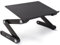 Lavolta Laptop Table Desk - Laptop Notebook Stand Adjustable - Ergonomic Breakfast Bed Tray Book Holder - Black