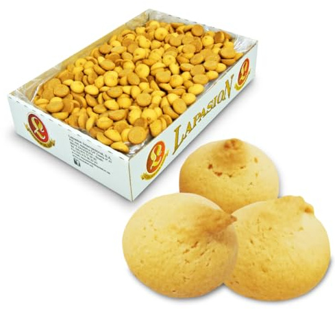 LAPASION - Galletas | Paciencias | Típicas tetillas de monja | 2 Kg