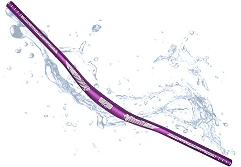 WRTN Aluminum Alloy Handlebar, 31.8mm*720/780mm Mountain Bike Handle Bar for MTB Road Bike Handlebar Bicycle Accessories(Purple,780mm)