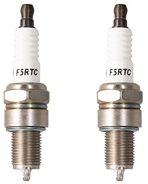 TORCH 2 Stk F5RTC Zündkerze für NGK 7734/BPR5ES Champion 322/RN11YC | für Champion 404/RN12YC 8405, Denso 5305/IW16 3256/J16CR-U 3013/W14EXR-U 3021/W16EPR-U 3031/W16EXR-U,für Harley Davidson 5RL