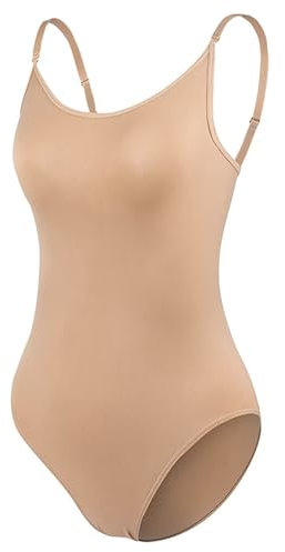 s.lemon Damen Hautfarben Ballett Trikot Tanz Unterwäsche for Ballett S/M