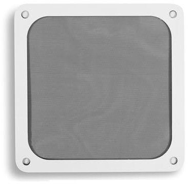 PVC-fläktfilter magnetisk ram nät dammfilter 8–14 cm, dammtätt nät skyddsnät för stationära PC-hölje, kylfläkt effekt