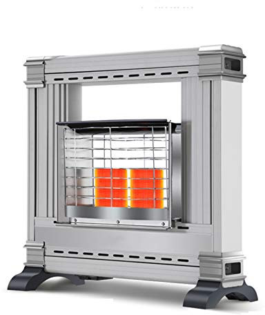 LXWKAI Armoire de Chauffage Autonome 5,5 KW Chauffage Portable Chauffage à gaz Butane à Faible Bruit Chauffage au Propane Domestique de sécurité Espace