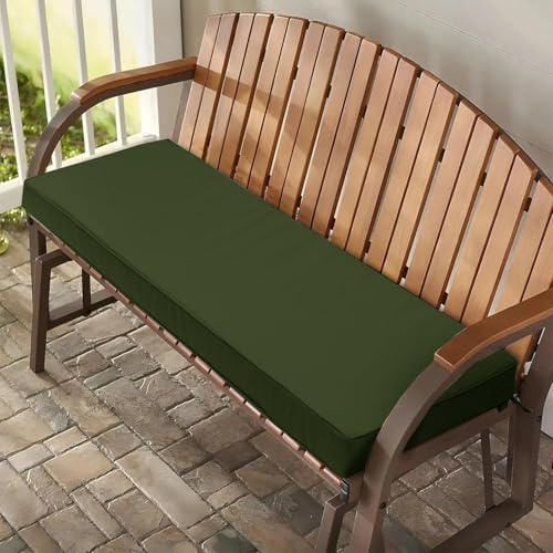 WLXFF Bankauflage Outdoor Wetterfest, rutschfeste Bankkissen Sitzpolster Outdoor Bank, Sitzauflage Gartenbank Auflag, Sitzkissen Outdoor Wasserfest Sofakissen FüR Fensterbank Innen,No6,100X55X3CM