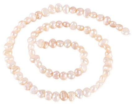 FASHEWELRY 2 supporti di 135 perle d'acqua dolce coltivate naturali, 4/6 mm, di forma irregolare, perle barocche Keshi, perline sfuse per la realizzazione di orecchini e braccialetti fai da te