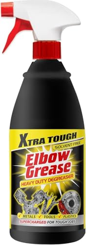 SAVING HUB Elbow Grease Heavy Duty Degreaser 1L Powerful Industrial Strength Cleaner Removes Tough Grease Oil Grime for Metal Plastic Tools Kitchen Garage Workshop Surfaces Fast Effective Cleaning (1)