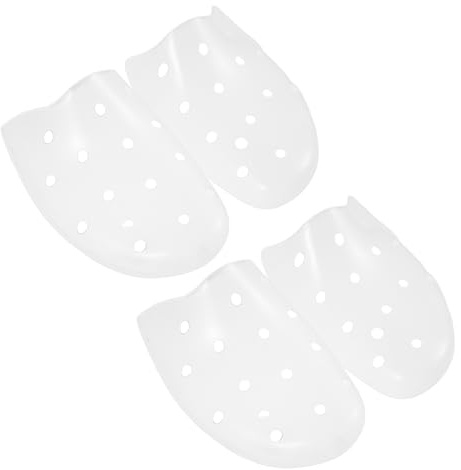 Hoement Tendiscarpe in Plastica Trasparente 2 Paia Taglia 38-41, Modellatori Robusti per Scarpe Uomo e Donna, Anti-Piega per Stivali e Scarpe da Ginnastica, per Organizzazione Armadio e