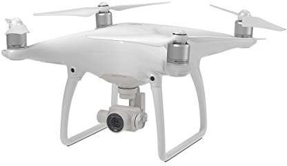 DJI Phantom 4 – Drone cuadricóptero avec télécommande et caméra HD, Blanc