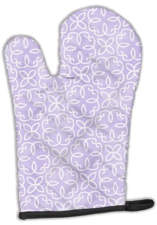 Caroline 's Treasures bb7494ovmt Geometric Circles on Purple Watercolor verziert Ofenhandschuh, 30,5 x 21,6 cm Multicolor