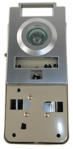 Maxtech DV10 Dull Chrome 26D Door Viewer and Non Electric Chime Combination