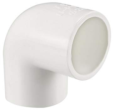 sourcing map 2 Stück 25mm 90 Grad Pvc Rohrverbinder Winkel Reduzierverbinder Reduzierstück Rohrverschraubung Rohrkupplung Adapter für Garten Bauernhof Bewässerung Wasserrohr Armaturen Weiß