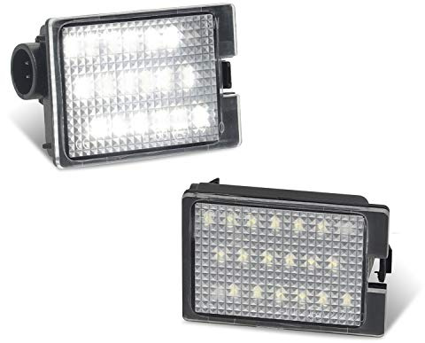 RUXIFEY LED License Plate Light Tag Lights Compatible with Dodge Durango 2014-2020 Pickup Truck, 6000K White, Pack of 2