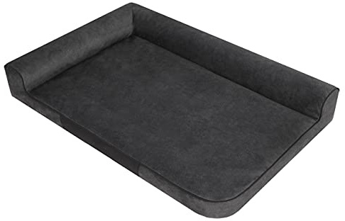 PillowPrim Hundebett Hundeschlafplatz Hundesofa Hundekissen Ruheplatz Hundematratze Hundehütte Hundeplatz Hundekorb Doggybed Hundezubehör Sofa Bett 100x66 cm