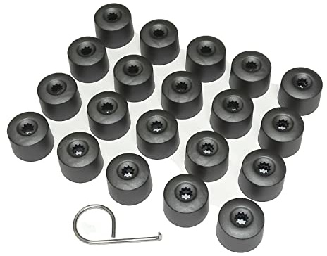 20X Radschraubenkappen Diebstahlsicherung Radmuttern Set für Seat Ibiza Altea Exeo Mii 6J0601173B
