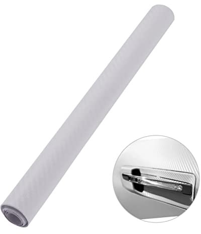 VICASKY Carbonfaserfolie Car-wrap-Rolle Selbstklebend Wasserfest Einsetzbar Für Auto Motorrad Handy Laptop Möbel Fenster Etc
