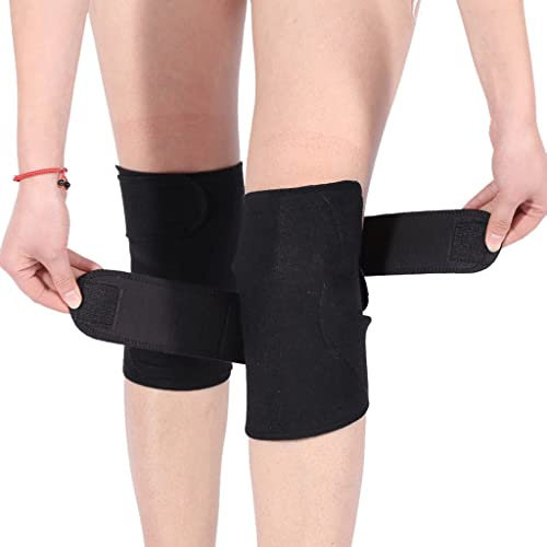 TRoki Self Heating Knee Pad: Magnetic Therapy Support for Pain Relief, Arthritis, and Posture Correction - Tourmaline Patella Brace