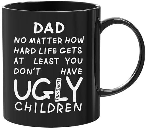 Fathers Day Dad Gifts,330ml Coffee Mug,Fathers Day Presents for Grandad | Microwave Safe Ceramic Mug,Dad Birthday Gifts for Men Him from Daughter Son on Christmas Anniversary