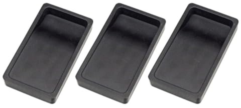 VILLFUL Portable Inkstone Double Sided Inkslab for Calligraphy Practice Student Ink Stone for Grinding Ink Sticks Lightweight Writing Accessory 5.51 X 3.07 X 0.83 in 3 Pack