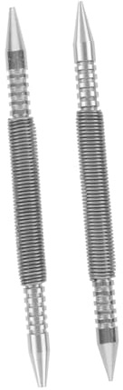 KITANDOVE 2pezzi Punte Per Chiodi Molla Carbonio Strumento Per Punzonatura Per Legno e Metallo Utilizzo Versatile Per Progetti Fai Te e Lavori Di Precisione