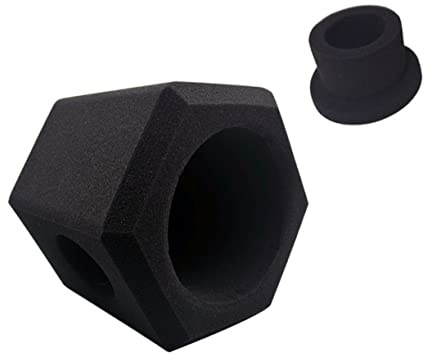 TOYANDONA Mikrofon Windscreen Für Professionelles Recording Mikrofonabdeckung Zur Reduzierung Von Windgeräuschen Und Spritzern Für Studio Gesang Und Broadcasting