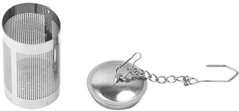 Filtri Per Tè Sfuso - Infusore Per Foglie Di Tè In Acciaio Inossidabile Con Gancio A Catena | Diffusore Per Tè A Maglia Fine | Infusore Da Cucina Per Palline Da Tè | Colino Per Spezie Per Tapots