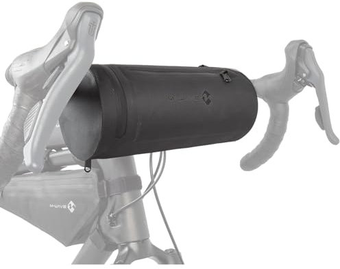 M-Wave Fahrrad Lenkertasche, wasserdicht, 3 L, Schultergurt, Bikepacking, Rough Ride II Front S