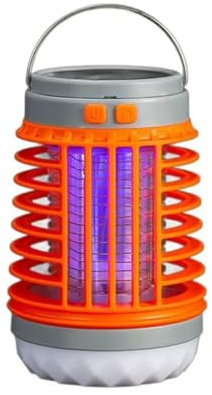 buzzhawk ai mückenvernichter Solarbetriebene LED Mückenlampe für Camping und Outdoor Effektive Insektenabwehr und umweltfreundlich