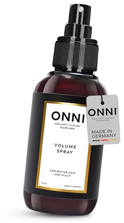 ONNI – Volumen Spray 100ml – Volumenspray für mehr Halt, Griffigkeit und Haarfülle – mit Maisstärke & Aminosäuren – stärkt das Haar ohne zu beschweren & verleiht Glanz – vegan, silikon- & parabenfrei