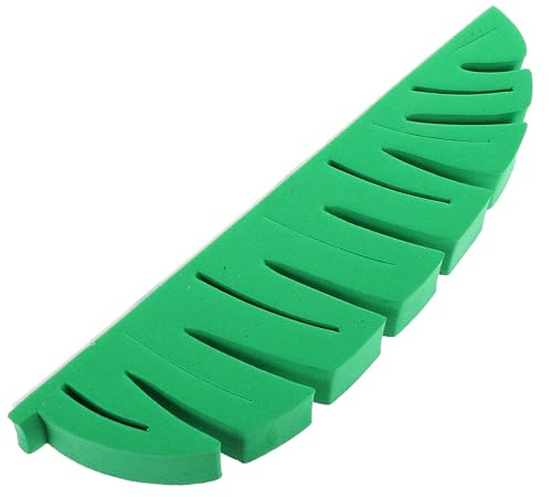 POPETPOP Make Up Pinselhalter und Zahnbürsten Trockenständer Blattförmig Kompakt Bpa Frei Platzsparend Einfach Montierbar Hängender Aufbewahrungsständer für Badezimmer und Schlafzimmer