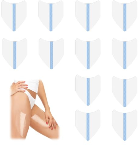 CATZUM Cerotti Antisfregamento Cosce 12 Pezzi Trasparenti | Protezione Invisibile Anti Sfregamento per Sollievo e Comfort, Ideale per Sport, Viaggi, Vestiti & Gonne