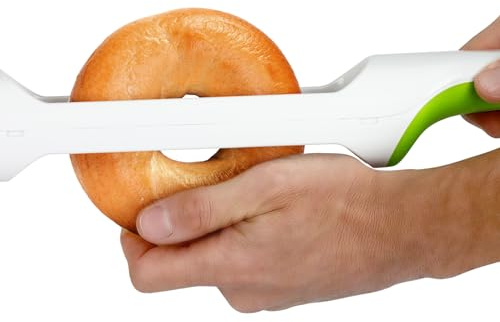 Hometown Bagel Knife - Easy to Use Bagel Slicer - Safely Slice Bagels and More
