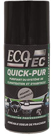 Ecotec Quick-Pur Purifiant du Système de Climatisation et d'Habitacle