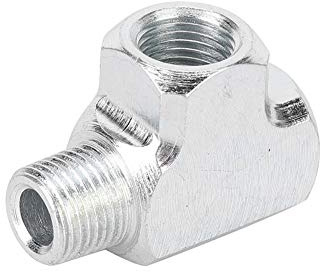 1/8 npt auf m10x1,öldruck t stück,1/8 Npt Adapter,Öl Wasser Sensor Adapter,1 8 Bspt Teeöldrucksensor,Turbo Und Zubehör,Ölwassersensor Manometer Und Adapter T-Typ T-Rohrverschraubung 1 8 T-Stück 3-Wege