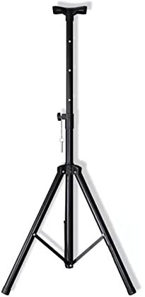 HASMI Speaker Stand Floor Stand Speaker Bracket Audio Tripod Professional Triangle Tray Shelf KTV Stage Card Package Rack Metal Studio Monitor Stands (Color : Grey)