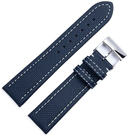 BONOOL Armband 22 mm für Breitling Avenger, weiches Karomuster-Leder-Uhrenarmband