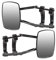 BOROCO Espejos Retrovisores Caravana, 2 piezas 190 x 125 mm Espejo Retrovisor de ExtensióN Ajustable de 360°, Espejo Retrovisor Coche para Todo Tipo de Vehículos