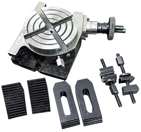 4 Horizontal & Vertical Precision Rotary Table w. Clamping kit