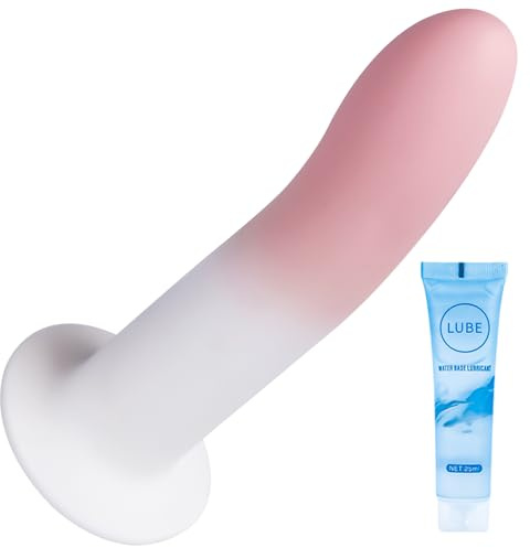 Gode Réaliste de 16 cm en Silicone Liquide, Pénis Avec Ventouse Puissante Pour Le Sexe Vaginal et Anal, Sextoy Pour Le Point G Et l'orgasme Prostatique, Godes Anaux Compatibles Avec Un Harnais
