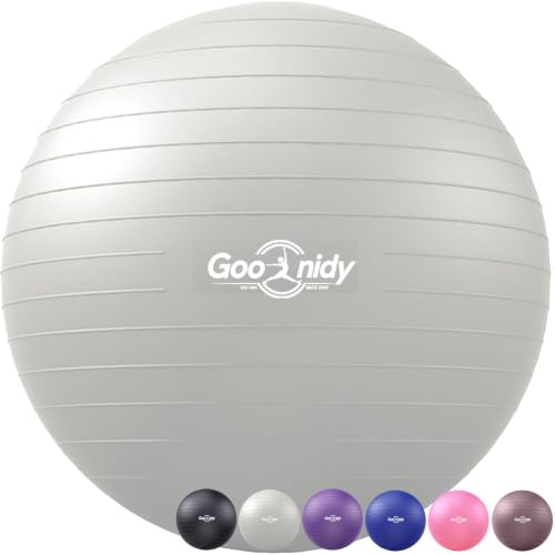 Gros Ballon Grossesse Gonflable, Swiss Ball Chaise Femme Enceinte Pour Pilates Gym Yoga Fitness, Ballon Assise Siege Bureau Adulte Ergonomique (Sport, Renforcement Musculaire & Kinesitherapie Dos)