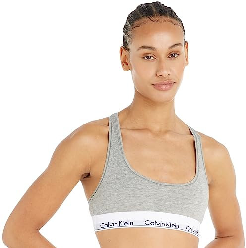 Calvin Klein dam Sportig Modern Cotton, Grå, S