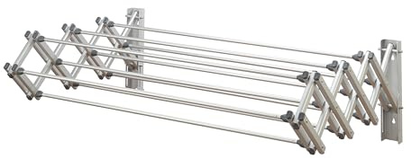 Woolite Laundry 360 Aluminium 91,4 cm zusammenklappbarer Wandtrockner